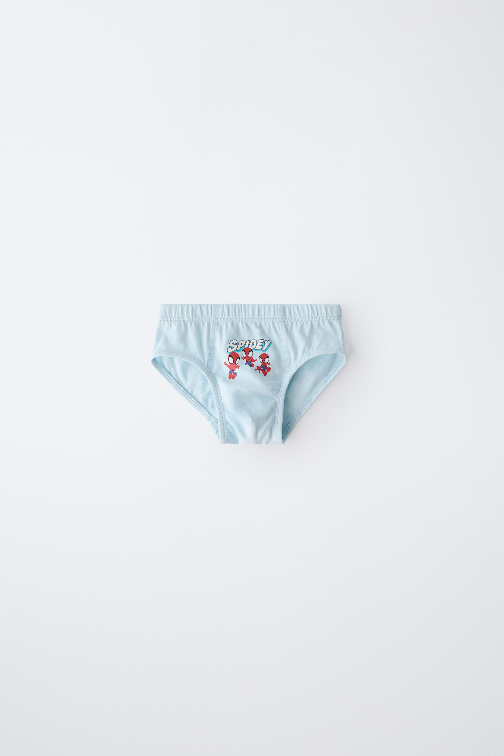 1 1/2-6 YEARS / THREE-PACK OF SPIDEY © MARVEL UNDERWEAR